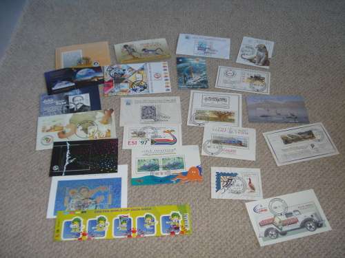 SA-22 MINI SHEETS SOME MODERN [2012] DIFFICULT OVERSEAS MAIL ETC ALL VFU