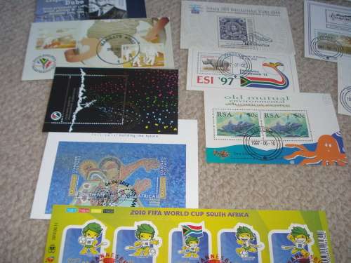 SA-22 MINI SHEETS SOME MODERN [2012] DIFFICULT OVERSEAS MAIL ETC ALL VFU