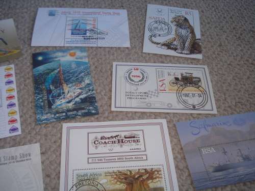 SA-22 MINI SHEETS SOME MODERN [2012] DIFFICULT OVERSEAS MAIL ETC ALL VFU