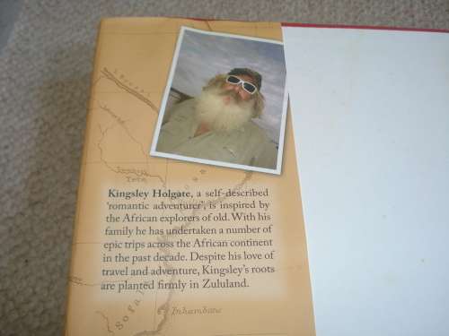 LOVELY BOOK SIGNED BY KINGSLEY HOLGATE "AFRICA IN THE FOOTSTEPS OF THE GREAT EXPLORERS "