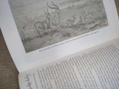 LOVELY BOOK SIGNED BY KINGSLEY HOLGATE "AFRICA IN THE FOOTSTEPS OF THE GREAT EXPLORERS "