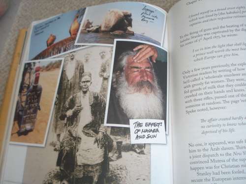 LOVELY BOOK SIGNED BY KINGSLEY HOLGATE "AFRICA IN THE FOOTSTEPS OF THE GREAT EXPLORERS "