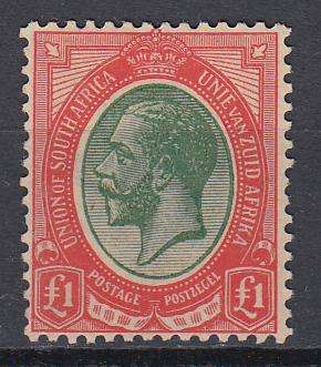 UNION-KINGS HEADS VERY SCARCE POUND SACC 16v  VERY FINE MINT- READ BELOW          R15 000.00++