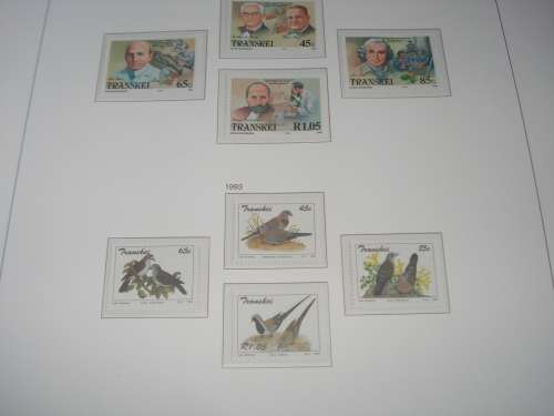 STUNNING COMPLETE TRANSKEI AND VENDA COLLECTIONS ALL UNMOUNTED MINT WITH M/SHEETS !!!
