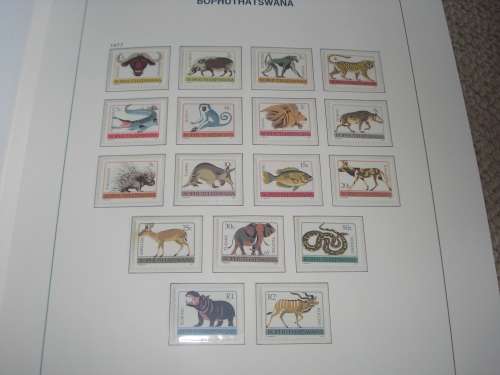 STUNNING COMPLETE BOP AND CISKEI COLLECTIONS ALL UNMOUNTED MINT WITH M/SHEETS !!!