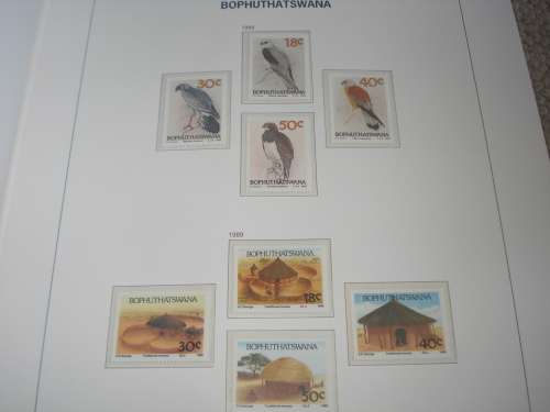STUNNING COMPLETE BOP AND CISKEI COLLECTIONS ALL UNMOUNTED MINT WITH M/SHEETS !!!
