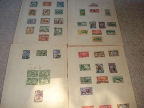 A SCARCE COLLECTION-LIBERIA ON 18 ALBUM PAGES-MANY SETS-READ BELOW