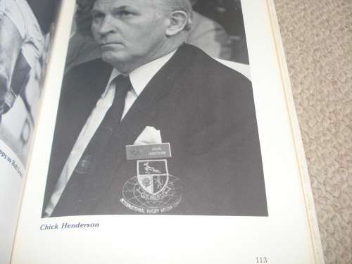 SCARCE BOOK " ROB LOUW-FOR THE LOVE OF RUGBY "-SIGNED BY ROB LOUW !!!!