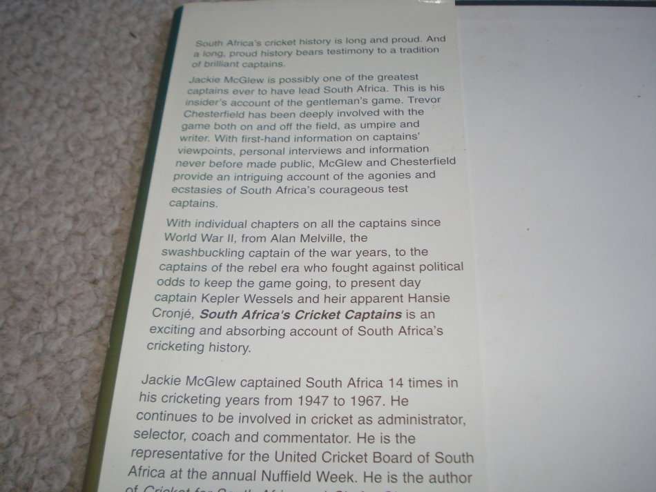 SCARCE BOOK SIGNED BY JACKIE McGLEW !!!    READ BELOW