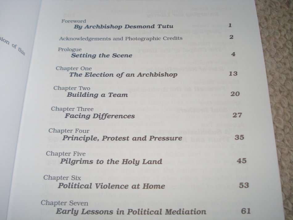 NUMBER TWO TO TUTU-A MEMOIR-SIGNED BY MICHAEL NUTTALL-FORWARD BY TUTU