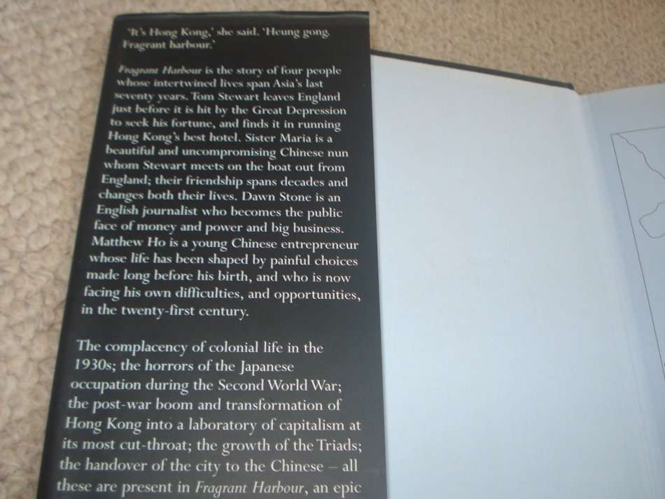 " FRAGRANT HARBOUR "FIRST EDITION-STUNNING ACCOUNT OF EARLY HONG KONG-SIGNED COPY