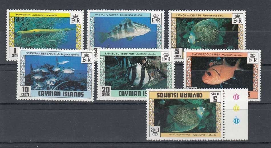 CAYMAN ISL.S 203a ERROR WATERMARK SIDE INVERTED SUPERB UNMOUNTED MINT