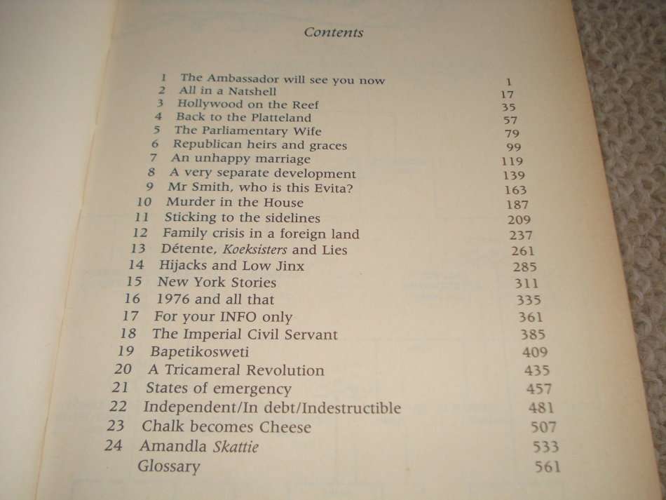 SCARCE BOOK " A PART HATE A PART LOVE " A BIOGRAPHY BY PIETER-DIRK UYS AND SIGNED BY " HER "