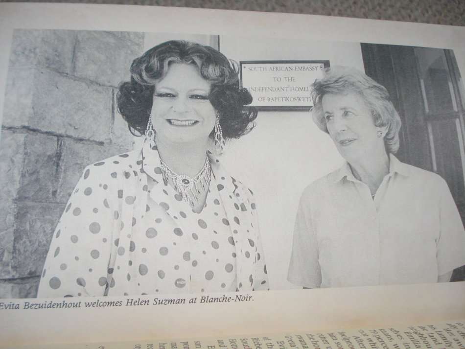 SCARCE BOOK " A PART HATE A PART LOVE " A BIOGRAPHY BY PIETER-DIRK UYS AND SIGNED BY " HER "