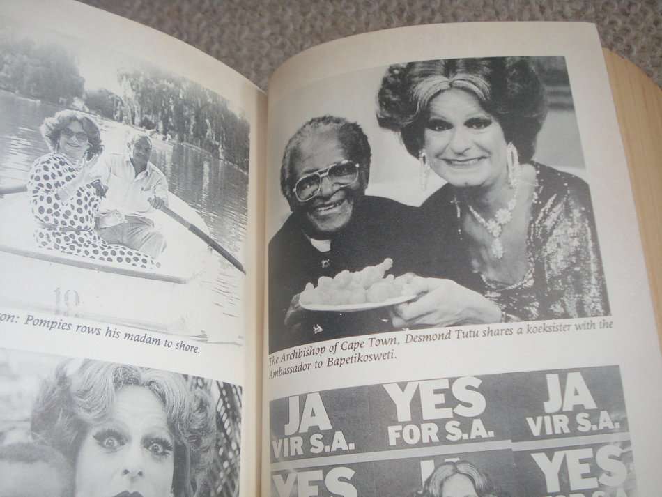 SCARCE BOOK " A PART HATE A PART LOVE " A BIOGRAPHY BY PIETER-DIRK UYS AND SIGNED BY " HER "