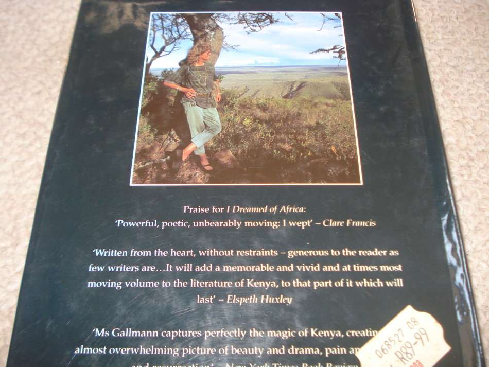 BOTH BOOKS BY KUKI GALLMANN-BOTH SIGNED KENYA AND WILDLIFE-TWO STUNNING READS !!