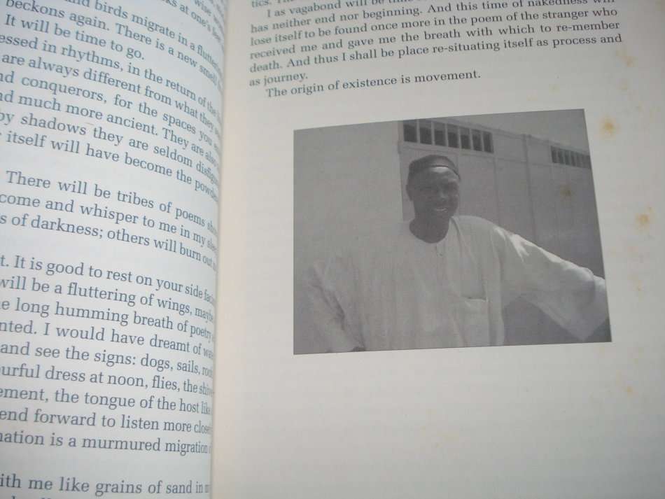 " A VEIL OF FOOTSTEPS " SIGNED BY BREYTEN BREYTENBACH !!