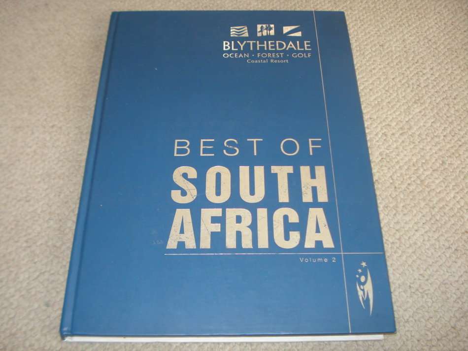 BEST OF SOUTH AFRICA-COFFEE TABLE BOOK SIGNED BY LUCAS RADEBE !!