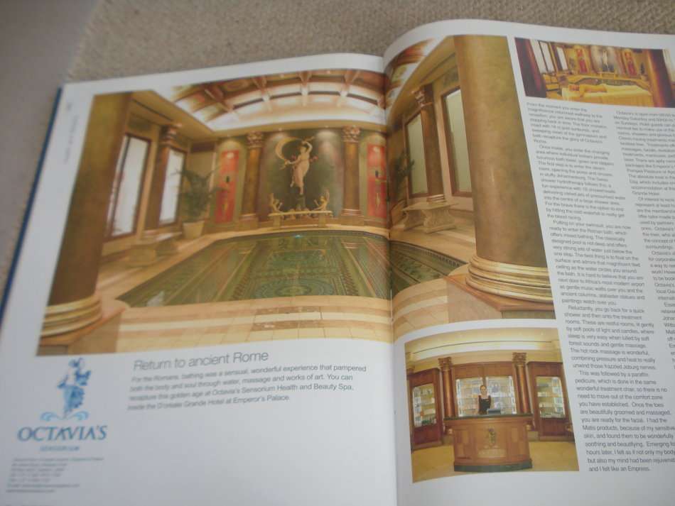 BEST OF SOUTH AFRICA-COFFEE TABLE BOOK SIGNED BY LUCAS RADEBE !!