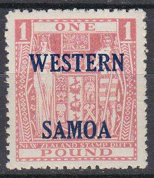 WESTERN SAMOA-SG192 SUPERB UNMOUNTED MINT ONE POUND  60 POUNDS +