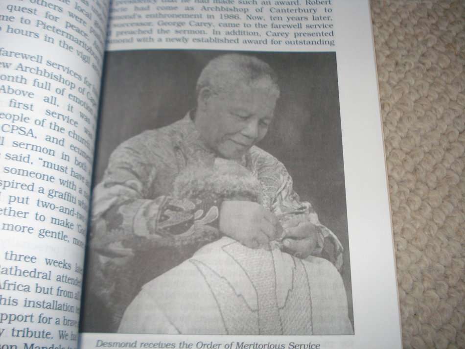 " NUMBER TWO TO TUTU " A MEMOIR-SIGNED BY BISHOP MICHAEL NUTTALL