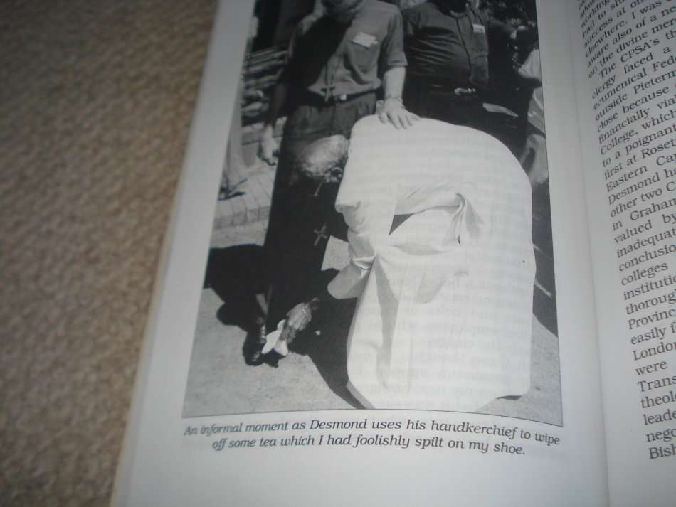 " NUMBER TWO TO TUTU " A MEMOIR-SIGNED BY BISHOP MICHAEL NUTTALL