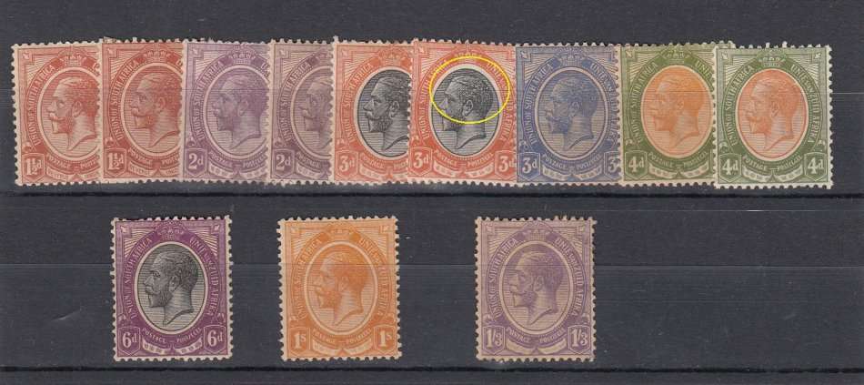 UNION-KINGS HEADS FINE MINT LOT-3d SHOWS MEDALLION SHIFT HINGE REM