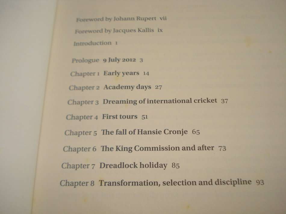 BOUCH-THROUGH MY EYES SIGNED BY MARK BOUCHER