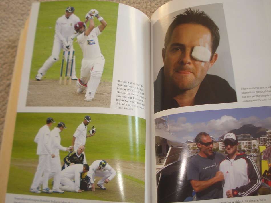 BOUCH-THROUGH MY EYES SIGNED BY MARK BOUCHER