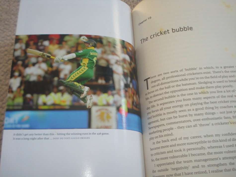 BOUCH-THROUGH MY EYES SIGNED BY MARK BOUCHER