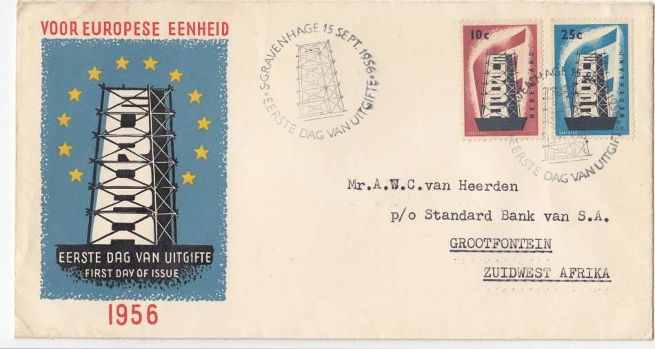 NETHERLANDS- SCARCE FDC    70 POUNDS