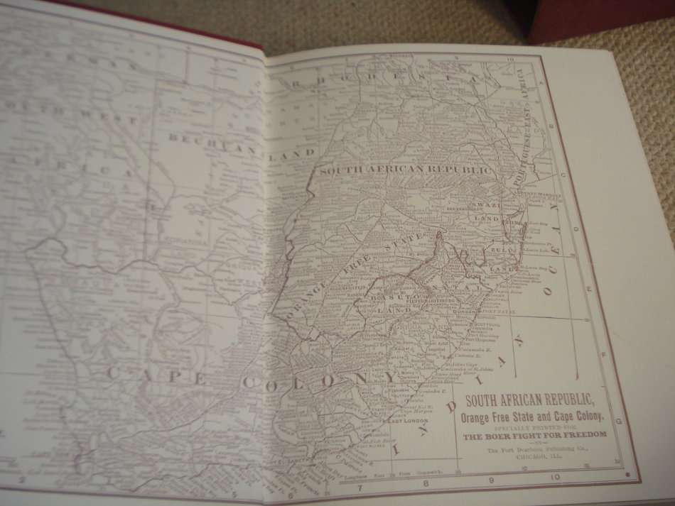 VERY SCARCE AFRICANA- NUMBERED 201 WITH SLIP CASE " THE BOER FIGHT FOR FREEDOM "