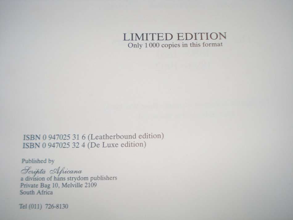 VERY SCARCE AFRICANA- NUMBERED 201 WITH SLIP CASE " THE BOER FIGHT FOR FREEDOM "