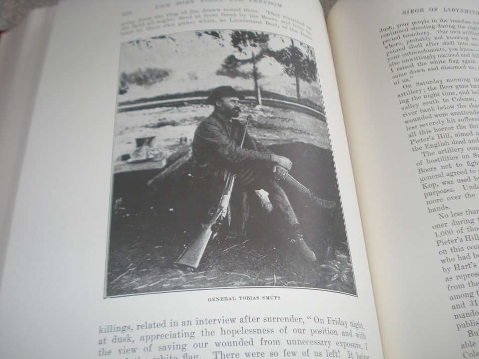 VERY SCARCE AFRICANA- NUMBERED 201 WITH SLIP CASE " THE BOER FIGHT FOR FREEDOM "