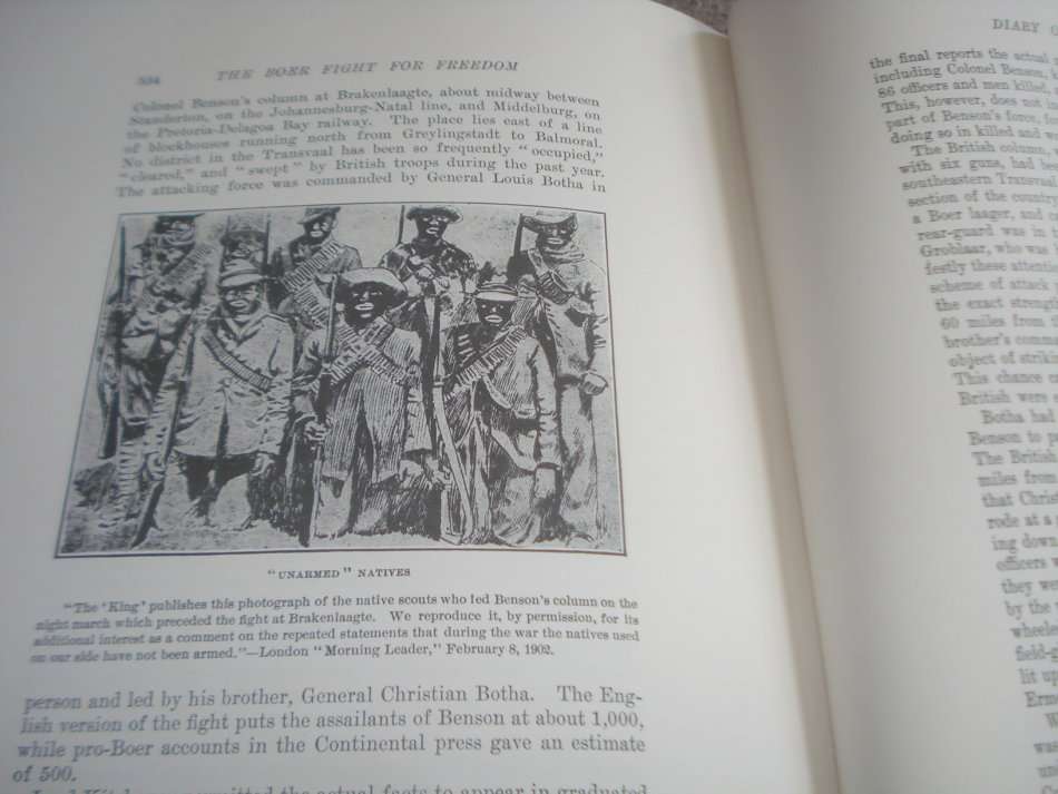 VERY SCARCE AFRICANA- NUMBERED 201 WITH SLIP CASE " THE BOER FIGHT FOR FREEDOM "