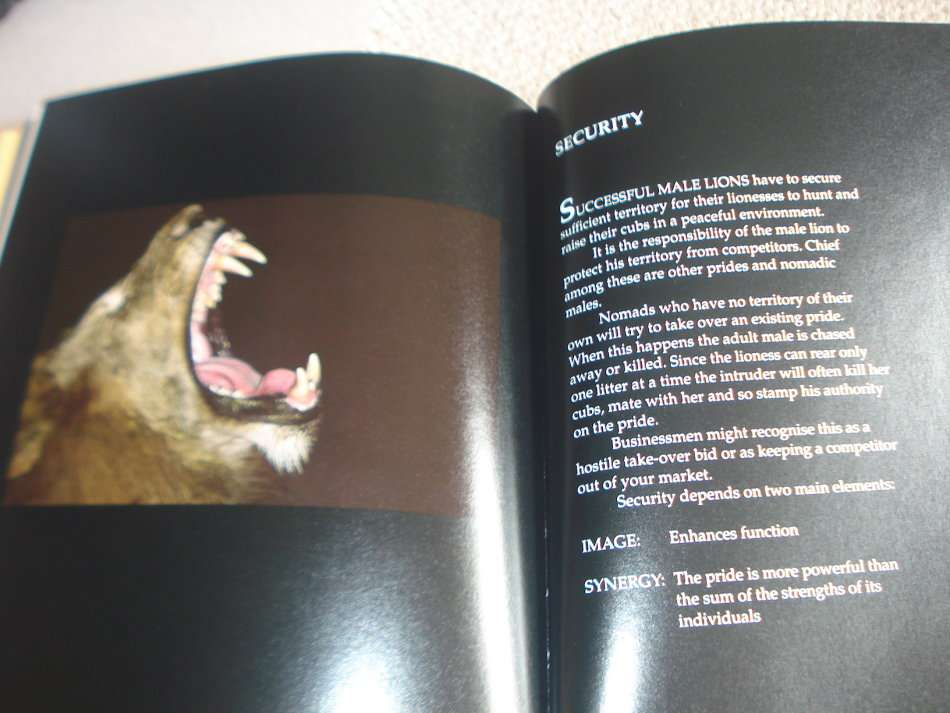 SUPERB COFFEE TABLE BOOK " THE POWER OF THE PRIDE " SIGNED COPY