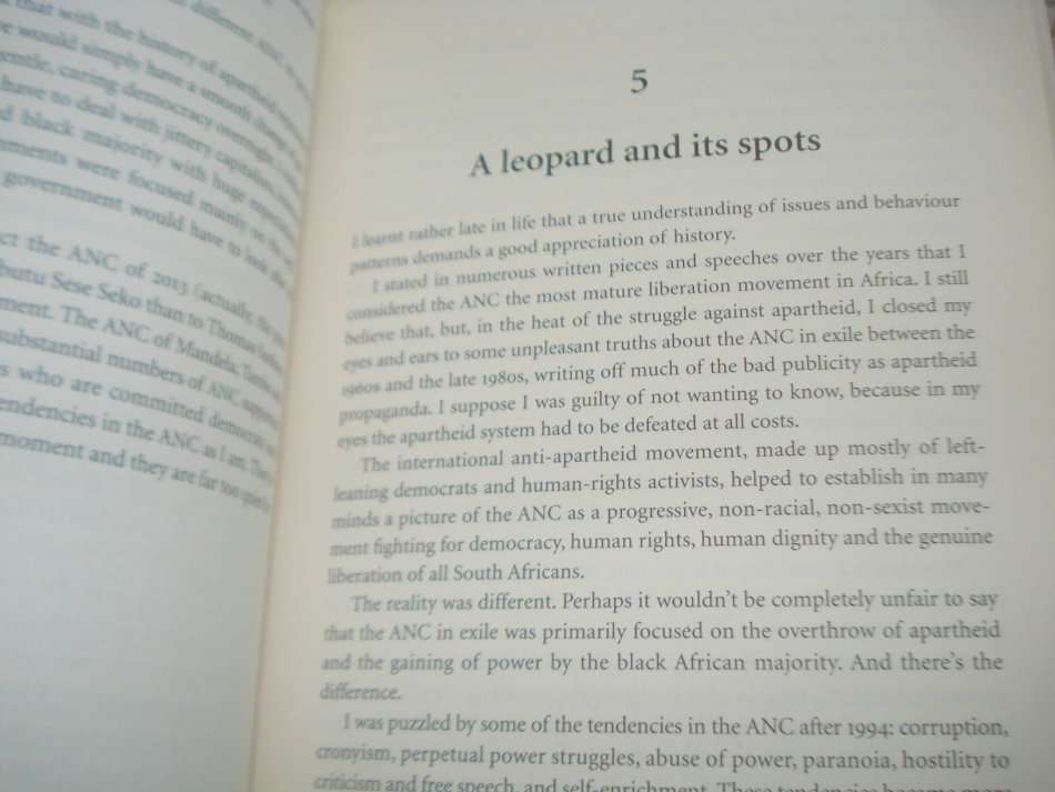 " A RUMOUR OF SPRING -SOUTH AFRICA AFTER 20 YEARS OF DEMOCRACY " SIGNED BY MAX DU PREEZ !!