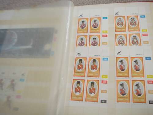 CONTROL BLOCKS BIRDS ETC TO 1986 UNMOUNTED MINT + EXTRAS READ BELOW   R500.00++