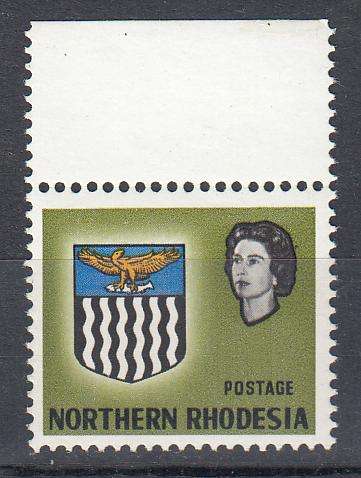 N.RHODESIA-QEII SG 80a RARE MISSING [6d] VALUE SUPERB UNMOUNTED MINT 850 POUNDS