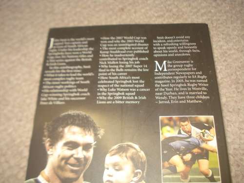 SCARCE BOOK SIGNED BY LEGEND JOHN SMIT-SA RUGBY CAPTAIN