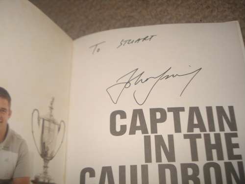 SCARCE BOOK SIGNED BY LEGEND JOHN SMIT-SA RUGBY CAPTAIN