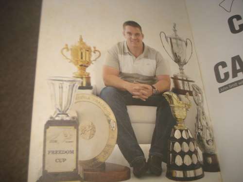 SCARCE BOOK SIGNED BY LEGEND JOHN SMIT-SA RUGBY CAPTAIN