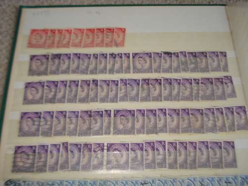 GB-A HUGE VALUABLE QEII WILDING`S COLLECTION MANY MANY 100`s HUGE POTENTIAL HERE-READ BELOW