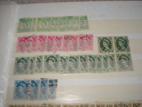 GB-A HUGE VALUABLE QEII WILDING`S COLLECTION MANY MANY 100`s HUGE POTENTIAL HERE-READ BELOW