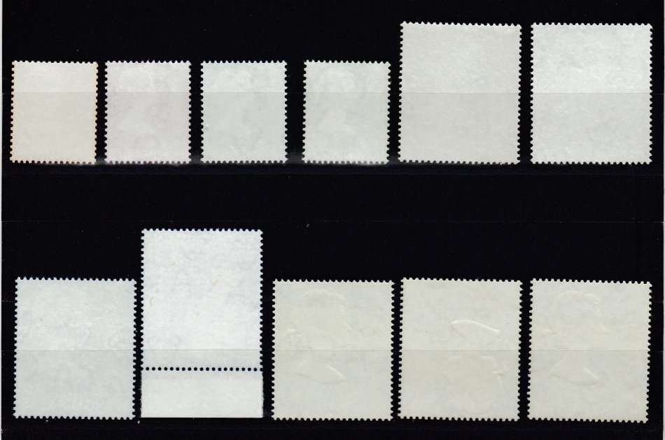 HONG KONG- A VERY SCARCE SUPERB UNMOUNTED MINT LOT-INVERTED WMARKS ETC  $$$$