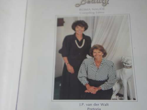 SCARCE BOOK-SIGNED BY BEAUTY LEGEND PENNY COELEN    MISS WORLD !!!!