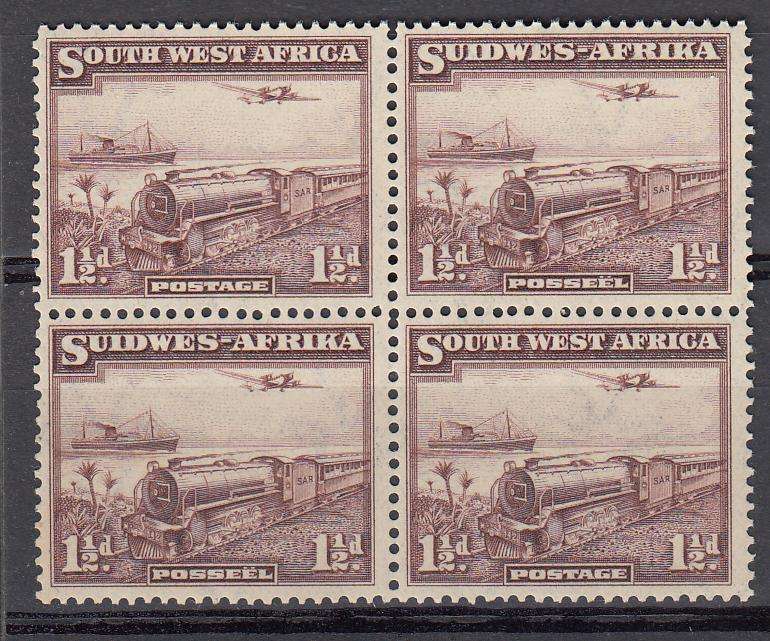 SWA-SG 96 ANOTHER SUPERB UNMOUNTED MINT BLOCK  58 POUNDS ++