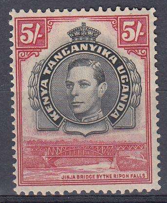 KUT-KGVI SG 148b VERY FINE MINT-LIGHT HINGE REM.  50 POUNDS