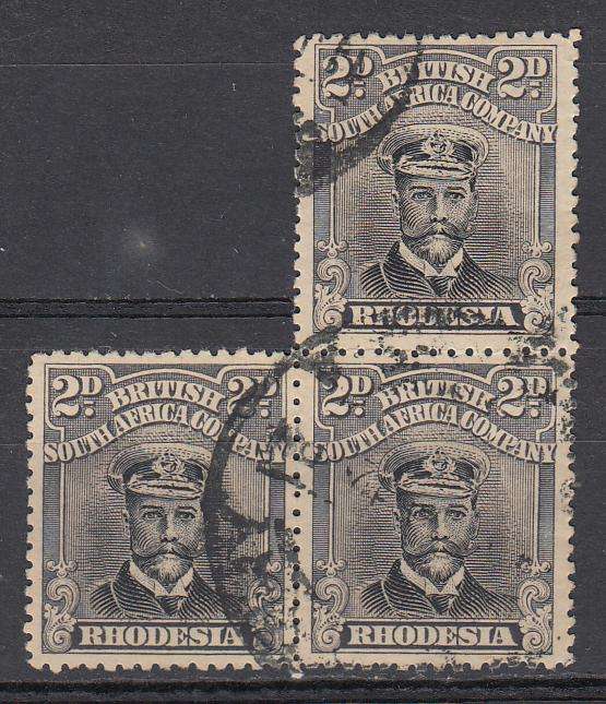 BSAC-ADMIRAL 2d VERY FINE USED MULTIPLE SG219    29 POUNDS +