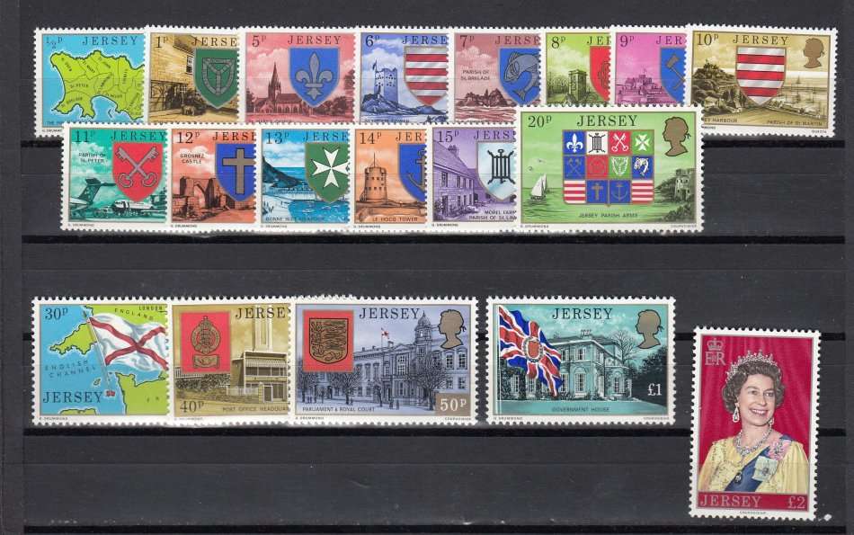JERSEY-VERY FINE POST OFFICE FRESH SET TO 2 POUNDS
